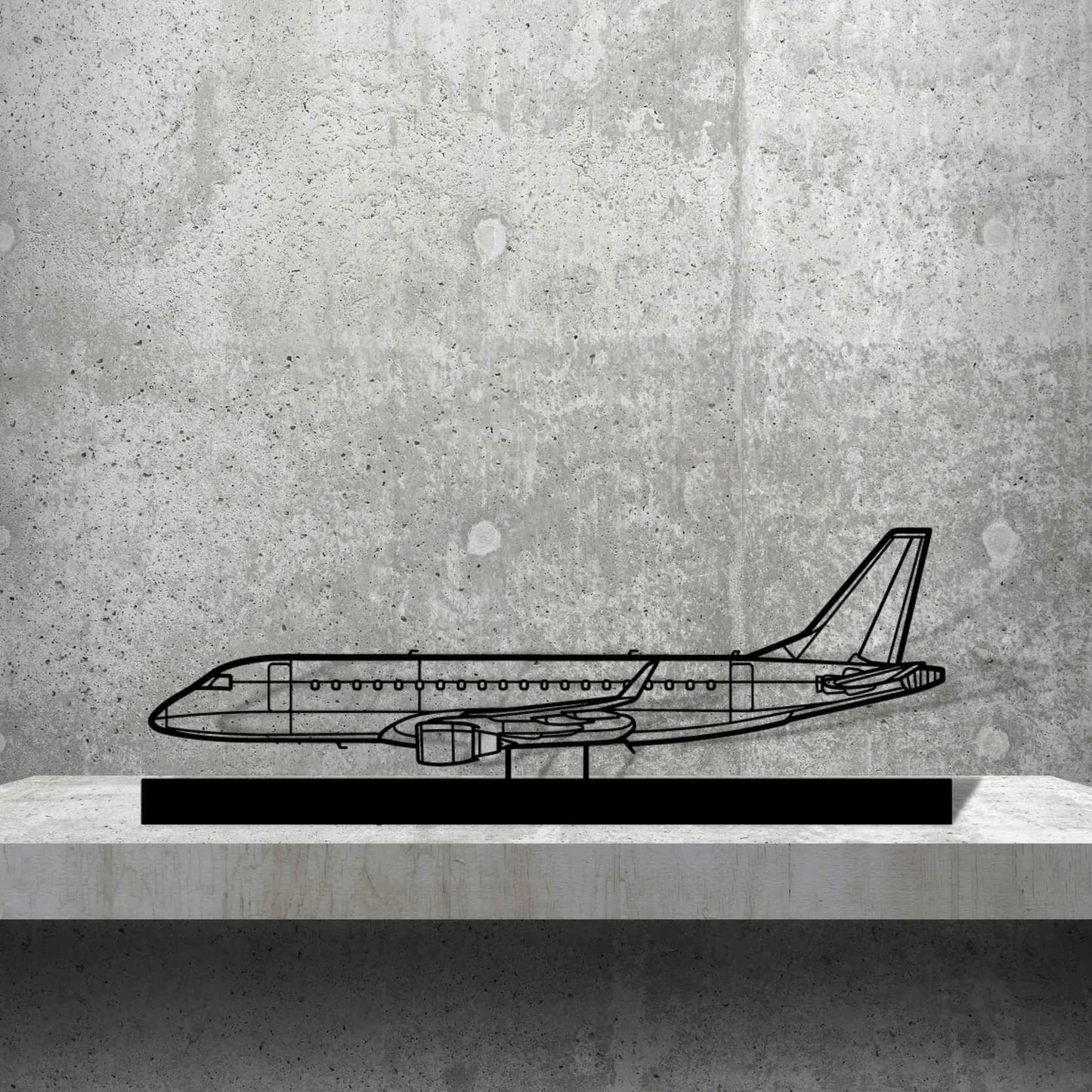 E175 Silhouette Metal Art Stand