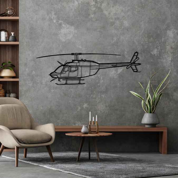 206 Silhouette Metal Wall Art