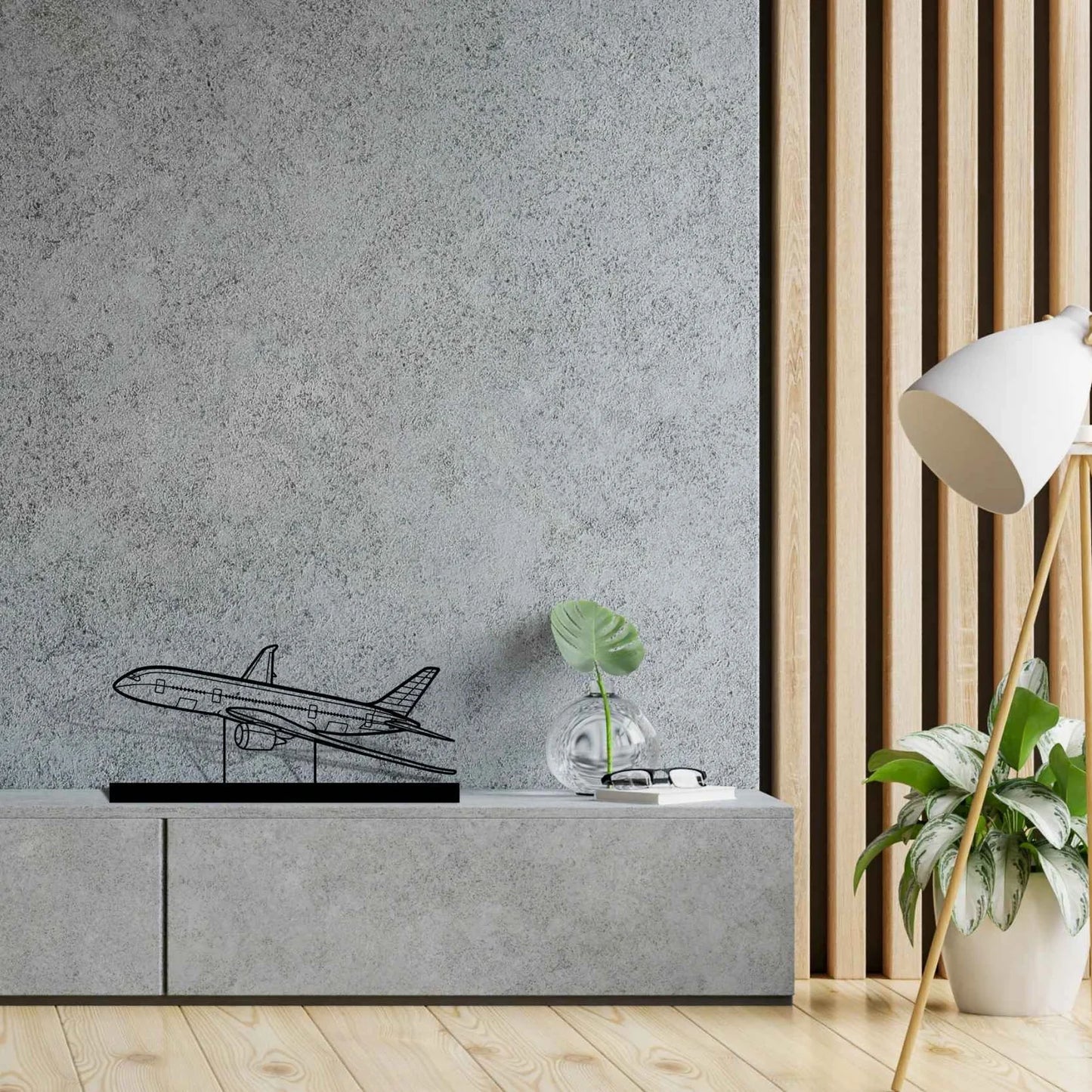 787 Silhouette Metal Art Stand