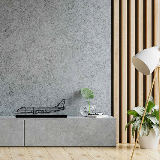 E175 Silhouette Metal Art Stand