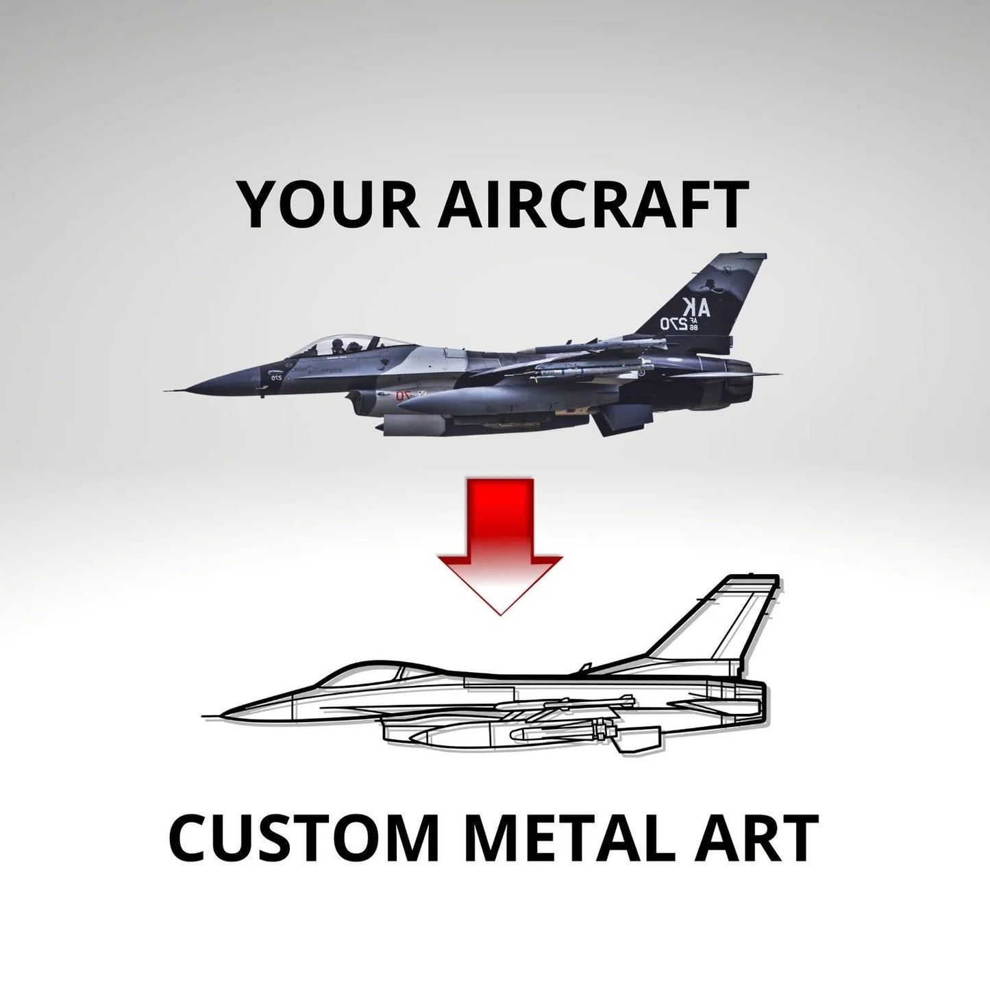 Challenger 350 Angle Silhouette Metal Wall Art