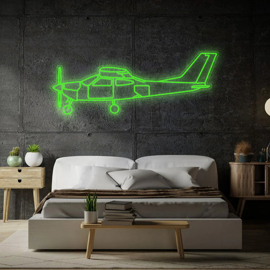 177 RG 1976 Neon Silhouette