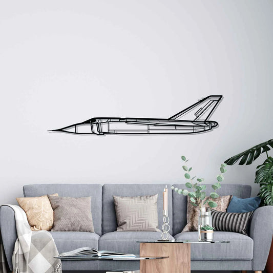 CF-105 Arrow Silhouette Metal Wall Art