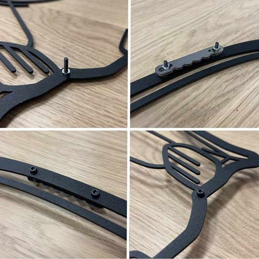 F/A18-A Hornet Silhouette Metal Wall Art