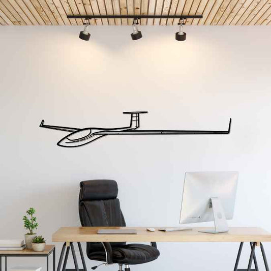 ASW 27 Angle Silhouette Metal Wall Art