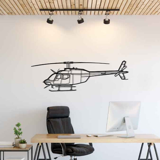 206 Silhouette Metal Wall Art
