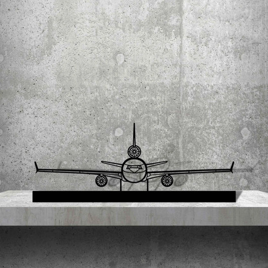 Douglas MD-11 Front Silhouette Metal Art Stand