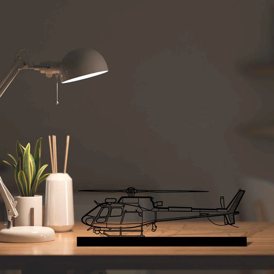 H125E Silhouette Metal Art Stand