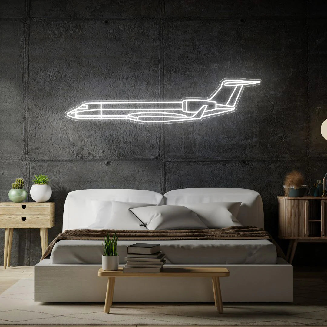 G550 Neon Silhouette