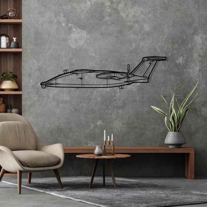 P.1HH HammerHead Silhouette Metal Wall Art