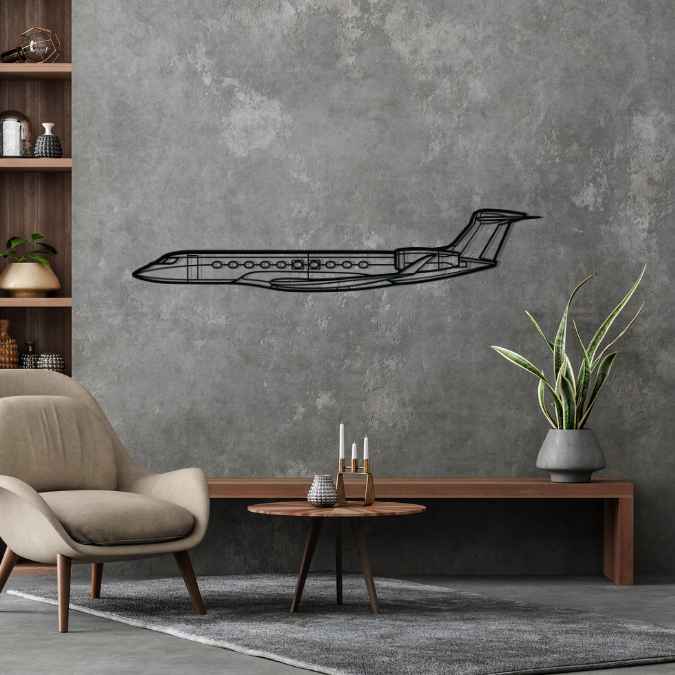 G700 Silhouette Metal Wall Art