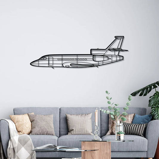 Falcon 900EX Silhouette Metal Wall Art (Copy)