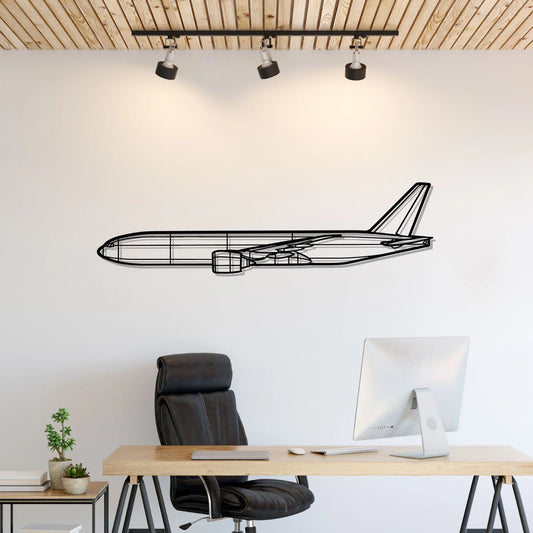 777F Silhouette Metal Wall Art