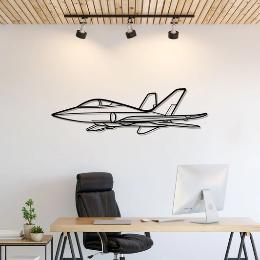 Super Scorpion Silhouette Metal Wall Art